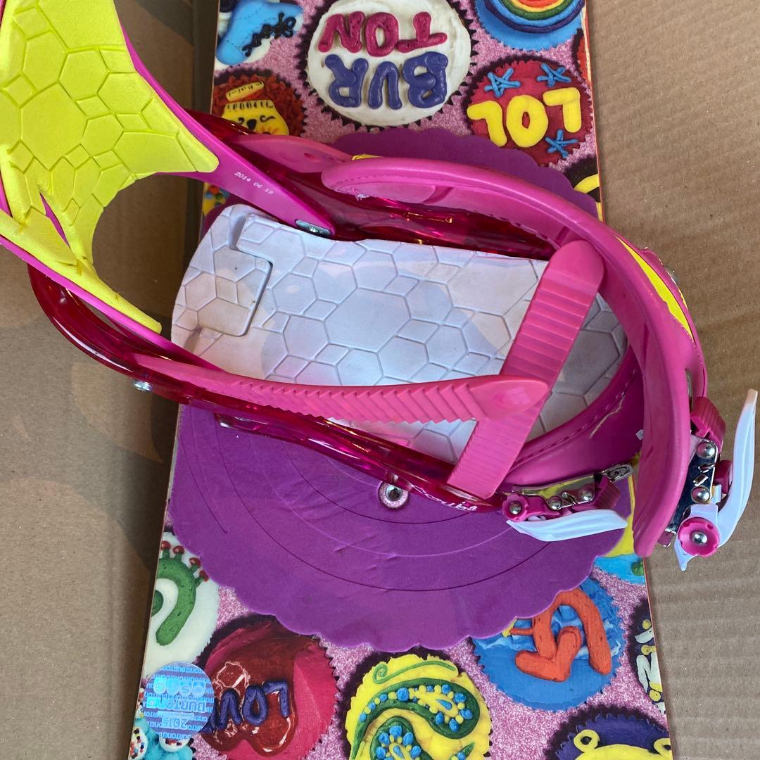 Burton スノーボードバインディング カップケーキデザイン 115