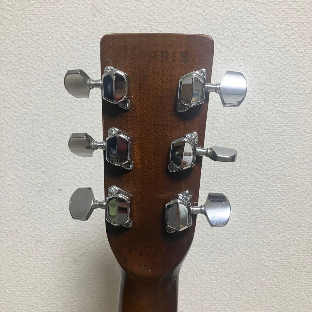 【弦新品】モーリスW-20 楕円幌馬車ラベル アコースティックギター