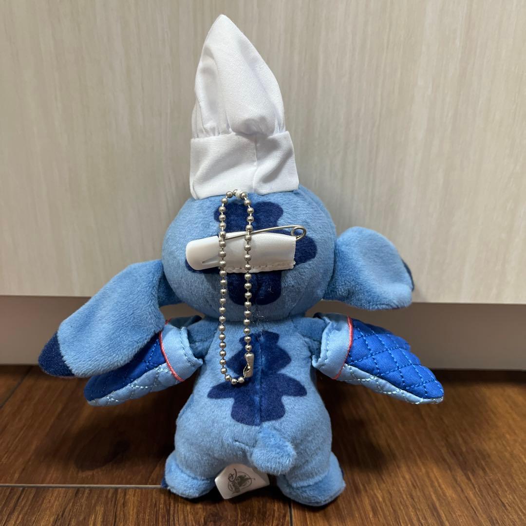 リロアンドスティッチ コック ぬいぐるみキーホルダー