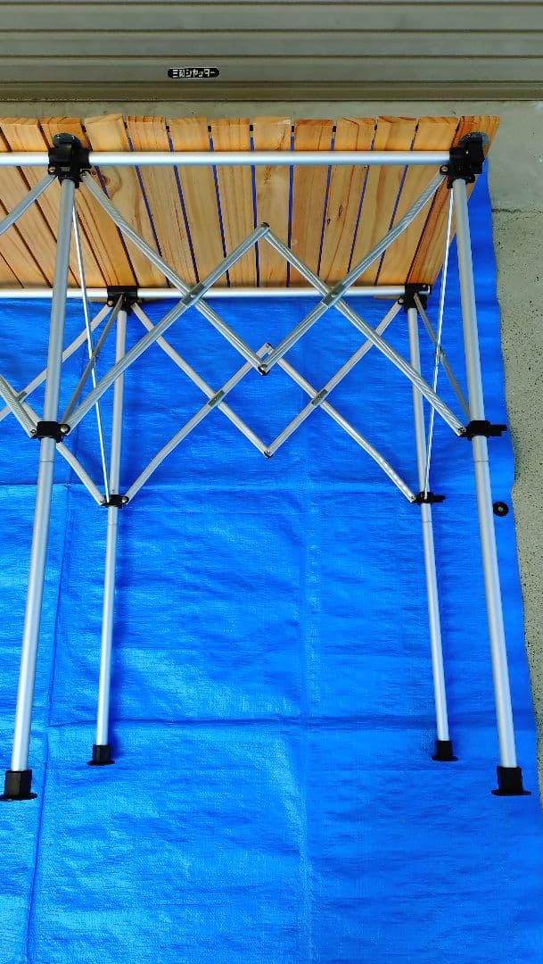 コールマン　ナチュラルウッドカウンターテーブル