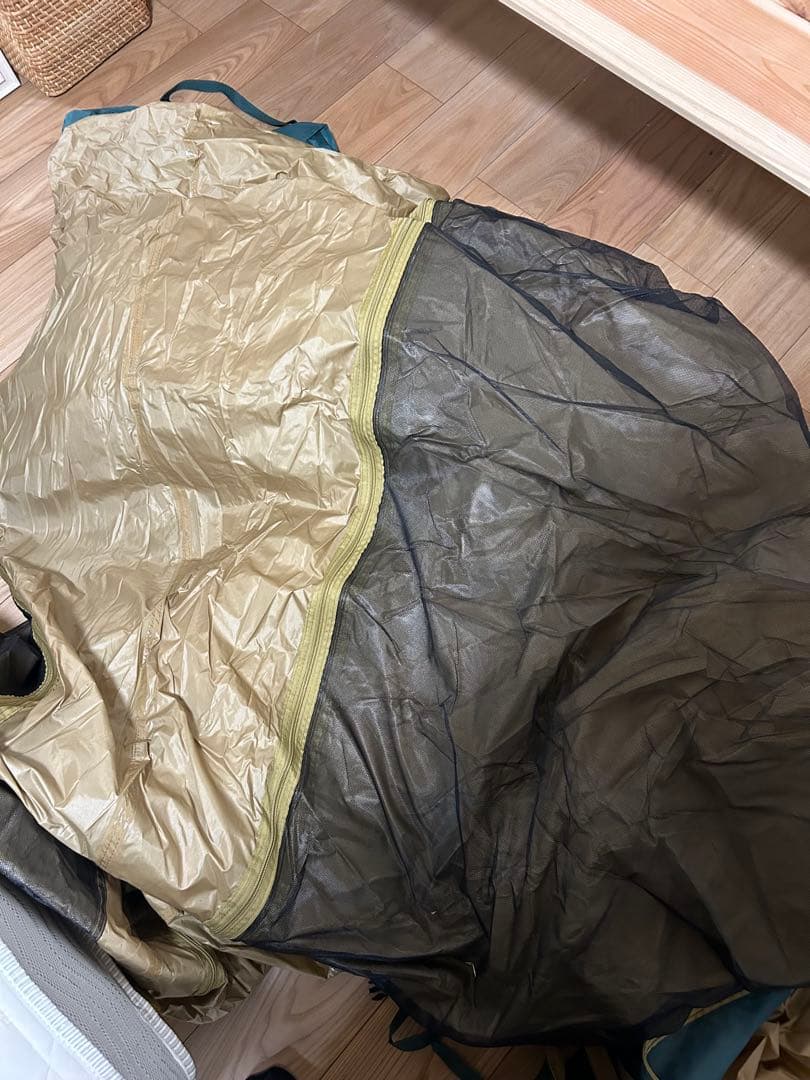 Colemanキャンプテント 使用は一度のみ