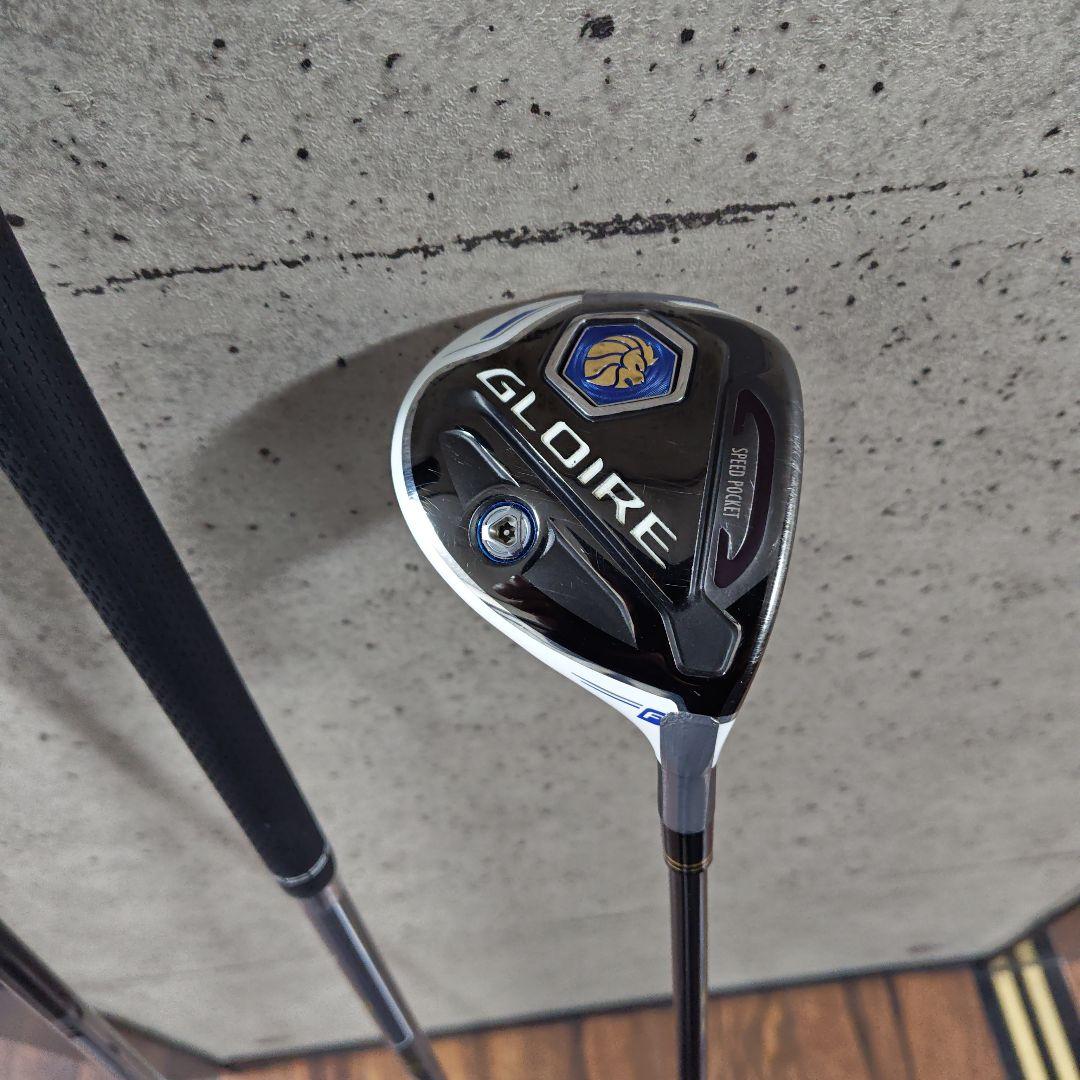 GLOIRE F11度、19度、ヨネックス i-EZONE10度SRシャフト3本
