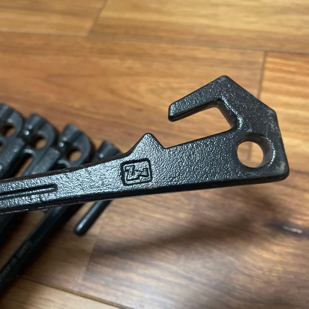 鍛造ペグ20本セット　28〜30cm ソリッドステーク エリッゼ ゼインアーツ