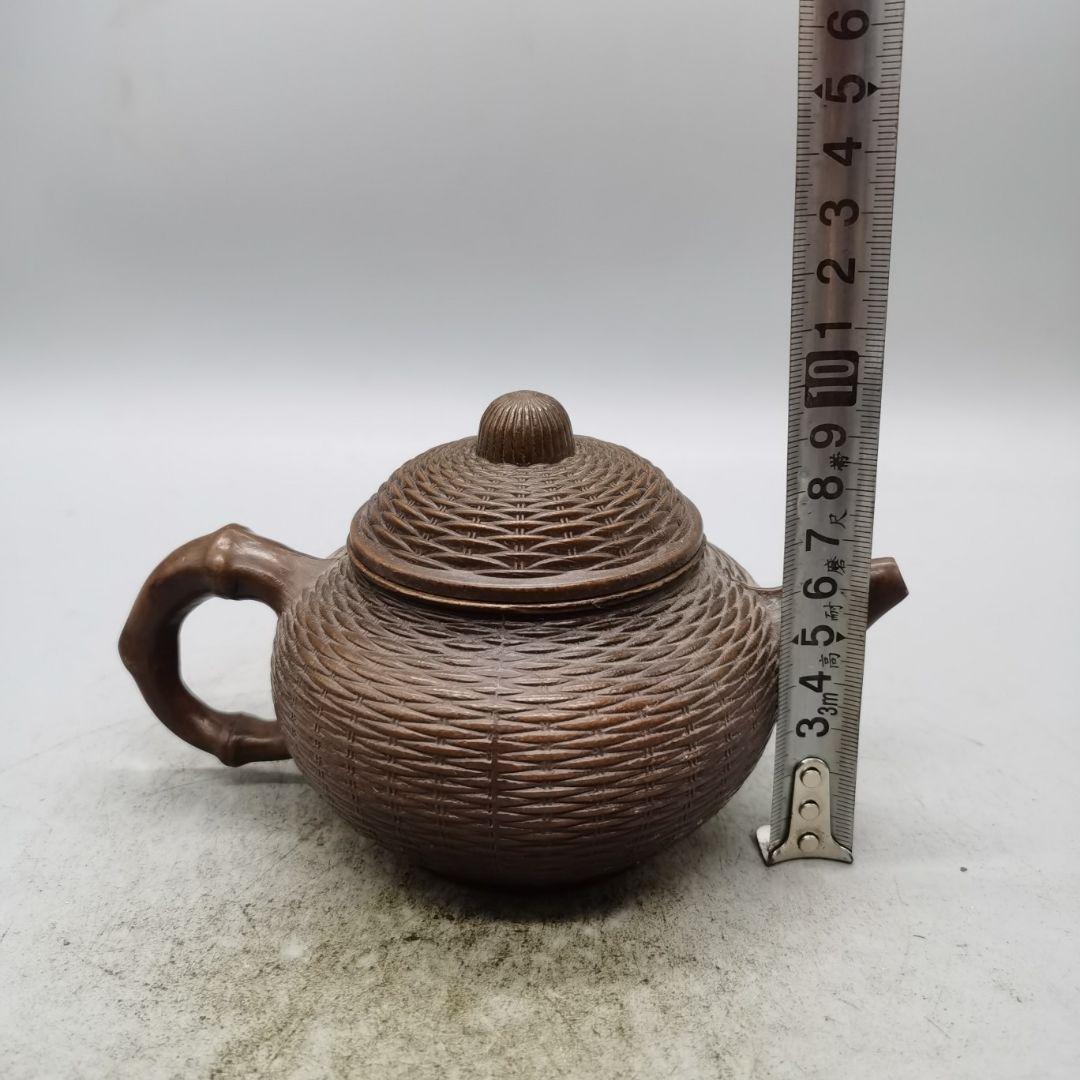 銅器 竹節壺 茶器 煎茶道具 装飾品 工芸品 置物