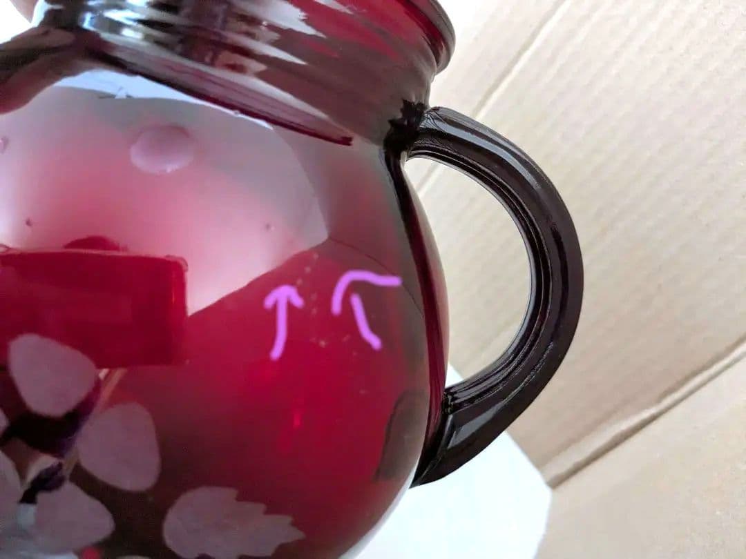 ファイヤーキング　アンカーホッキング　ルビーレッド　ティルトジャグ　ボールジャー