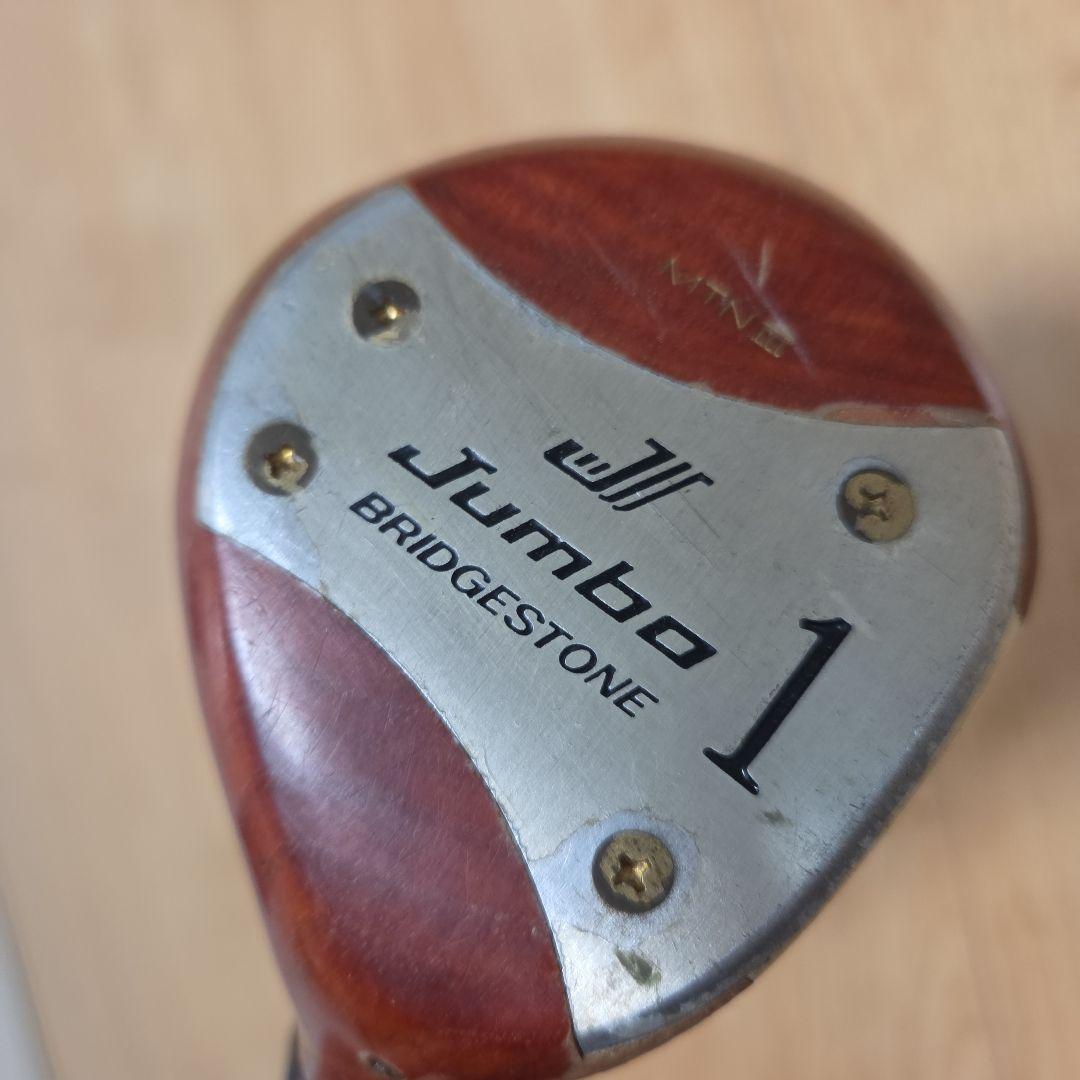 中古　ブリヂストン　JUMBO MTNlll パーシモンドライバー