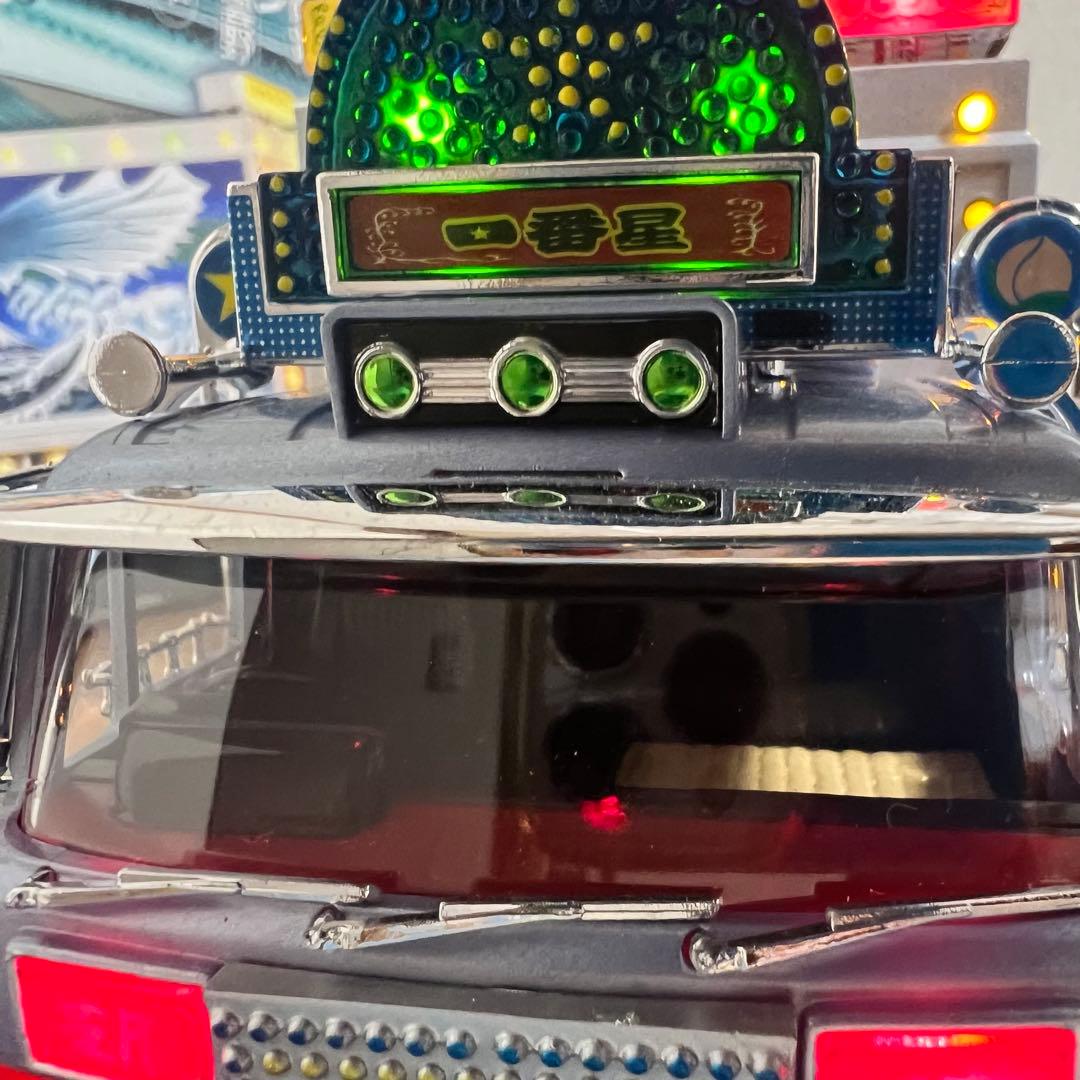 ⚠️難あり⚠️　RC トラック野郎 熱風5000キロ　前下がりカスタム品