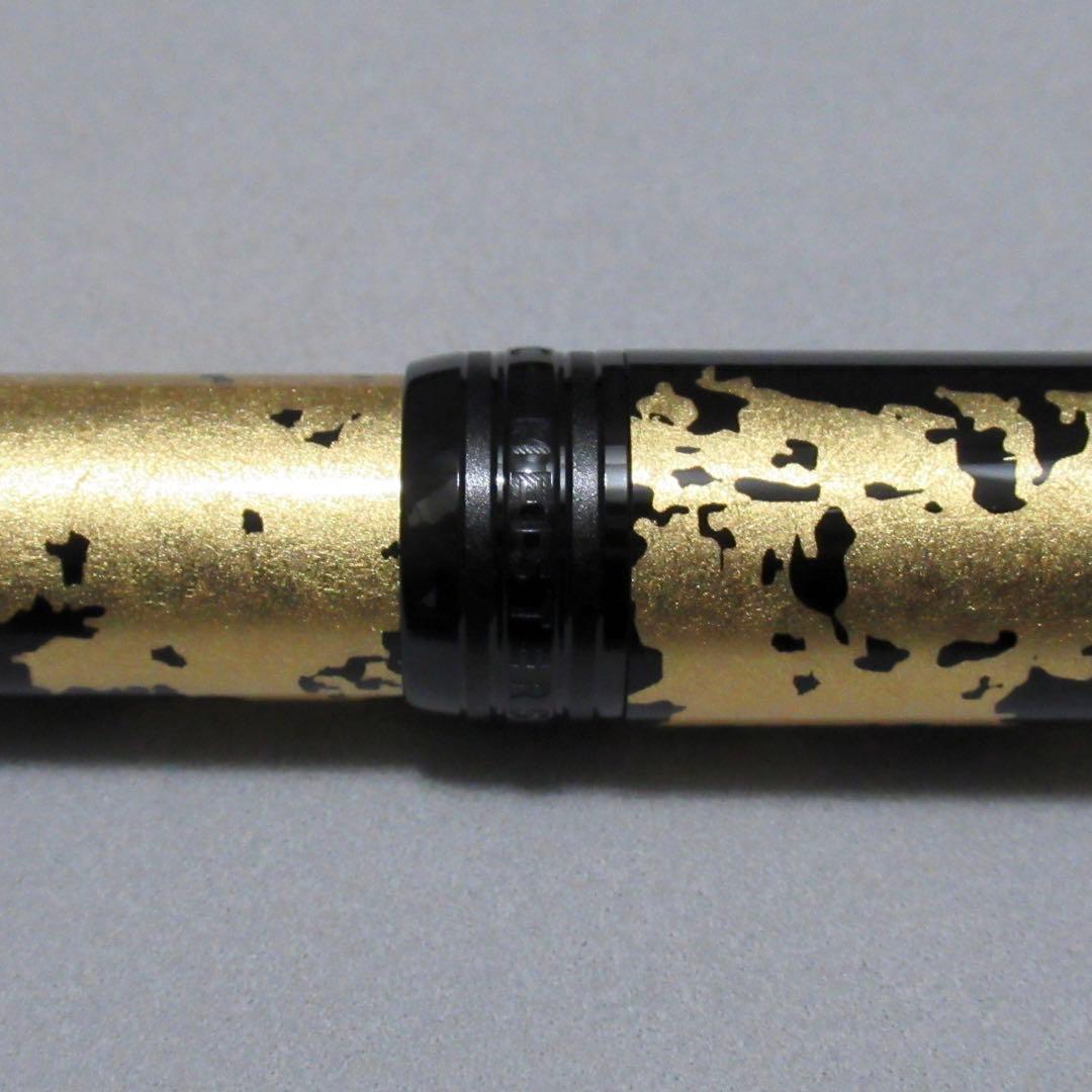 モンブラン ローラーボール 162 ソリテール カリグラフィー ゴールドリーフ