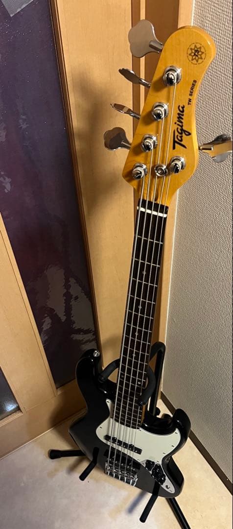 ベース Tagima Guitars TW-73 5 AWH Pickguard
