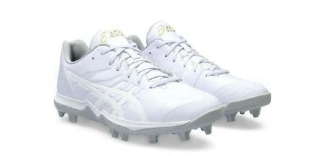 1/31迄　新品ASICS GOLDSTAGE FANGスパイクシューズホワイト