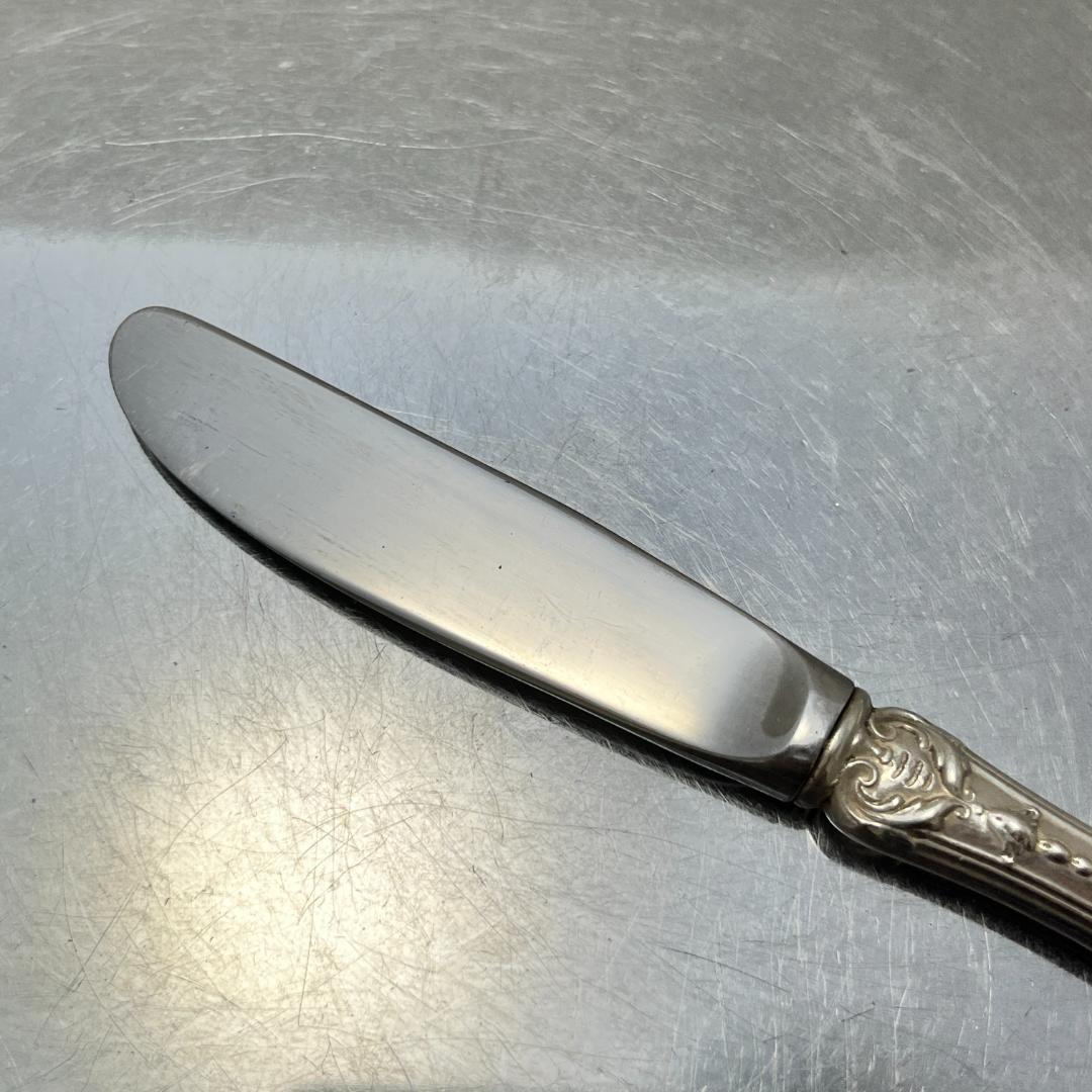 【Reed & Barton】 【純銀ハンドル】バターナイフ Francis I