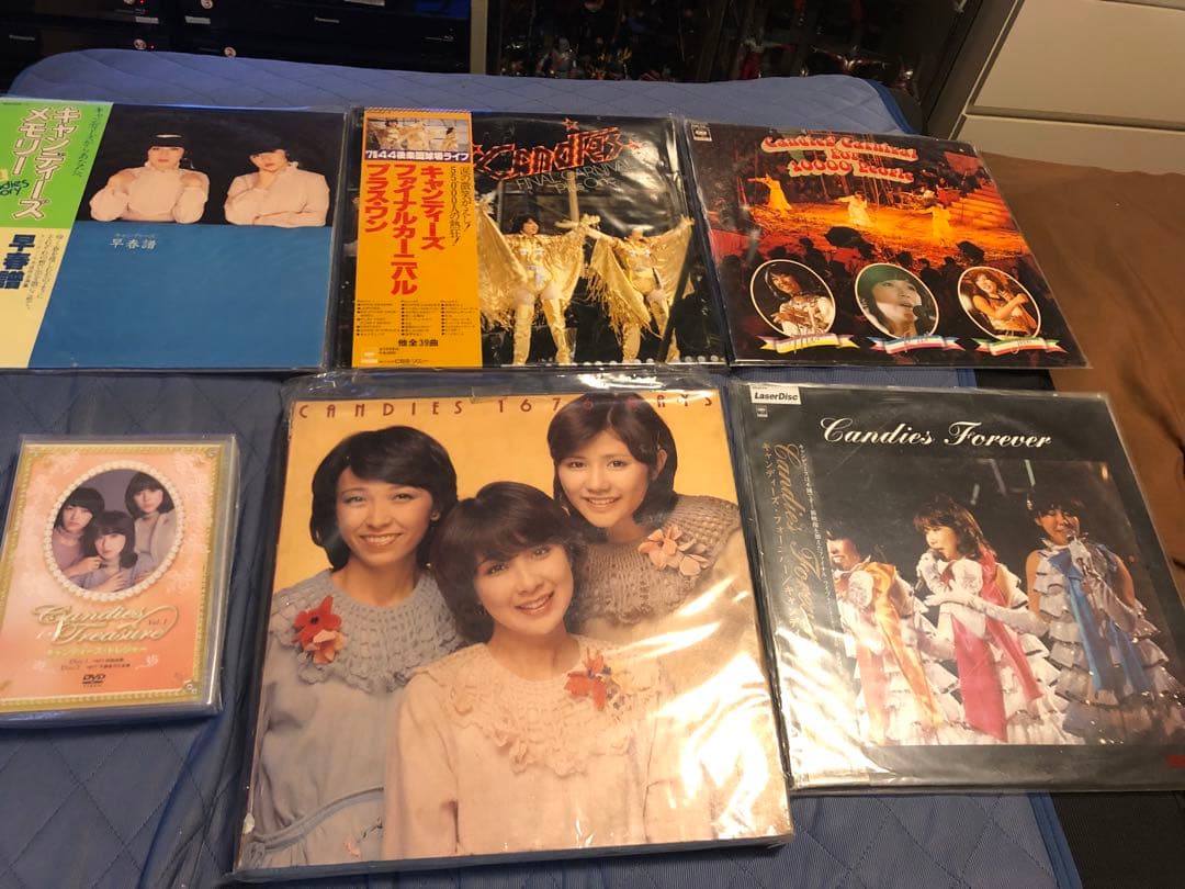 キャンディーズ 貴重コレクション アナログLPレコード／LD／DVDコレクション