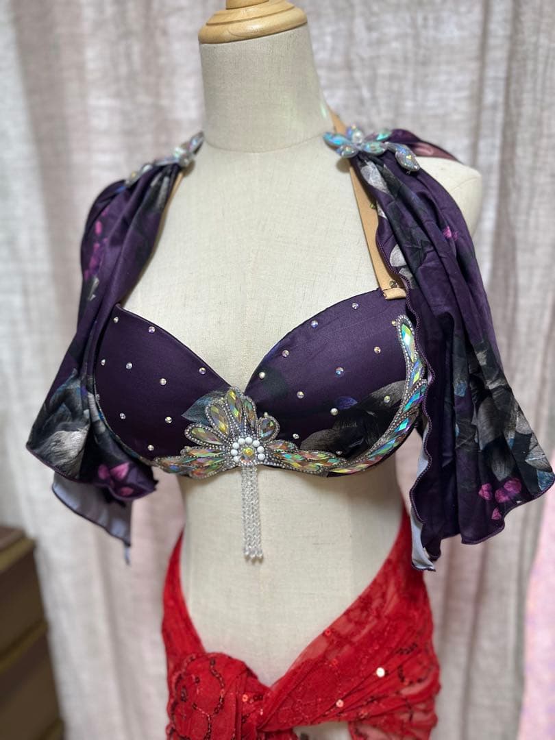 ベリーダンスセットアップ衣装　Mサイズ