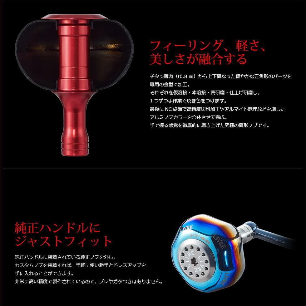 ★特価品10％OFF【リブレ/LIVRE】PT48 ハンドルノブ