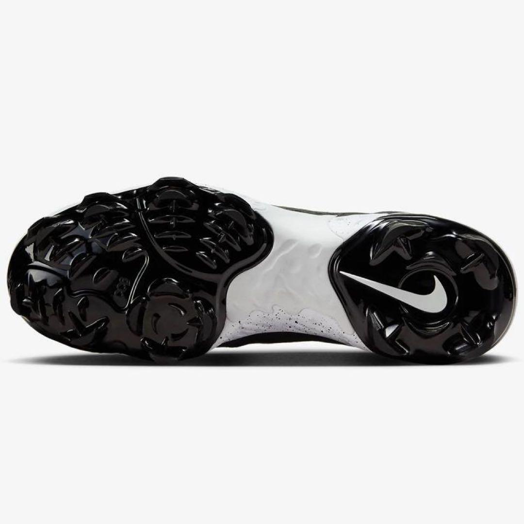 ナイキ アルファ ハラチ エリート 27 野球 スパイク 靴 シューズ 黒