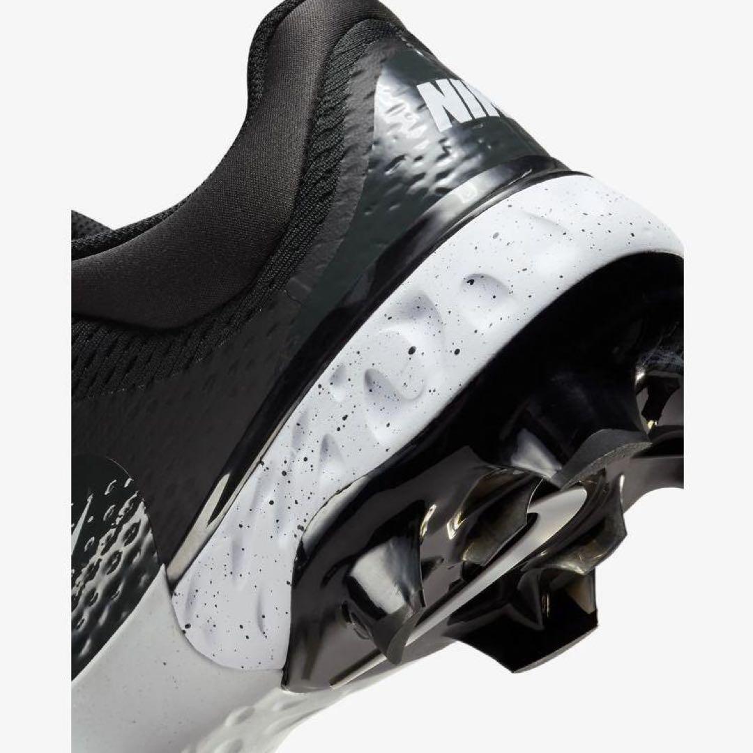 ナイキ アルファ ハラチ エリート 27 野球 スパイク 靴 シューズ 黒