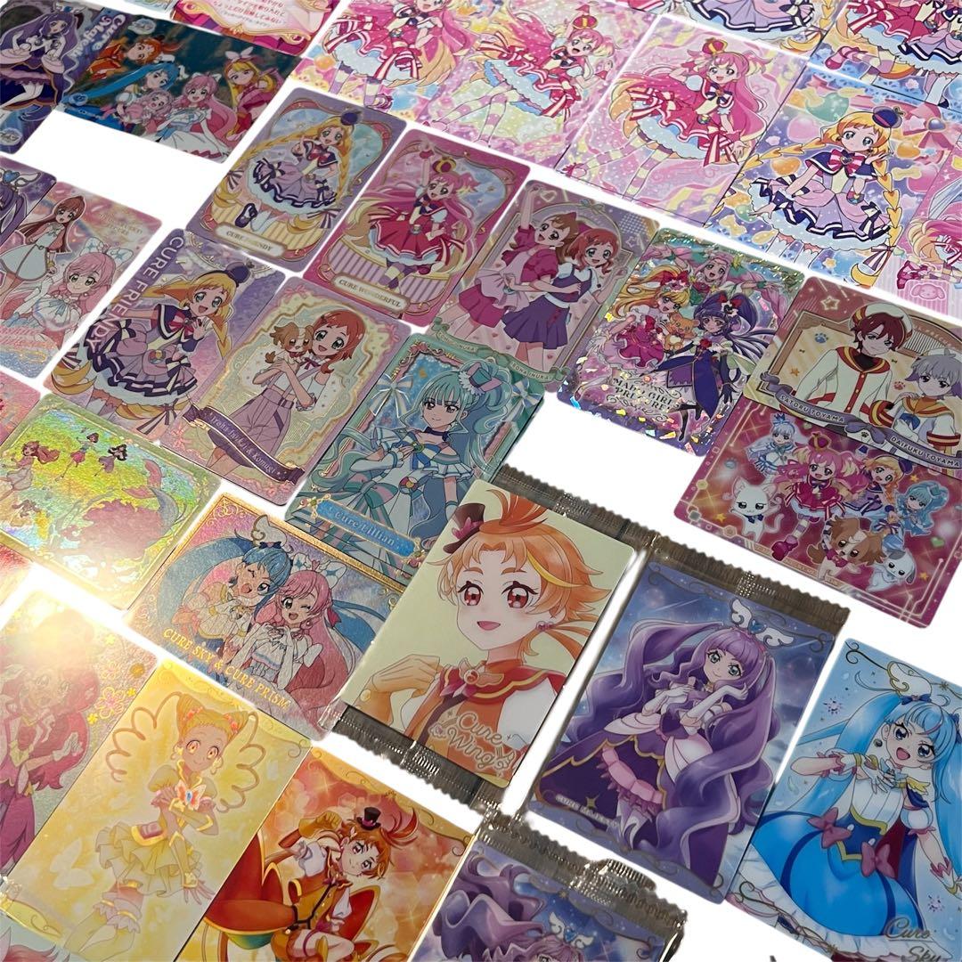 プリキュアカード　まとめ売り　ウエハース　映画特典　わんぷり　ひろスカ