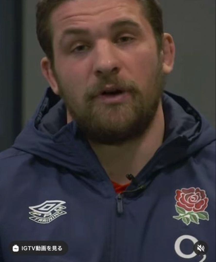 【UK直輸入】　ラグビーイングランド代表ジャケット※日本未発売モデル