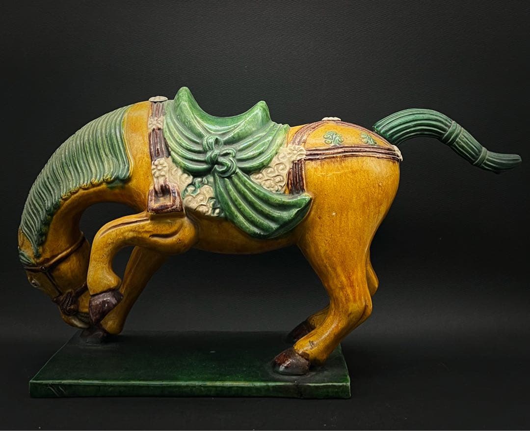 中国美術 唐三彩 馬 コレクション
