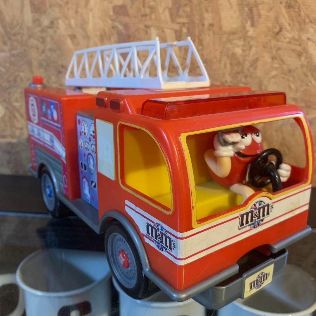 M&M's 消防車 チョコディスペンサー　レア