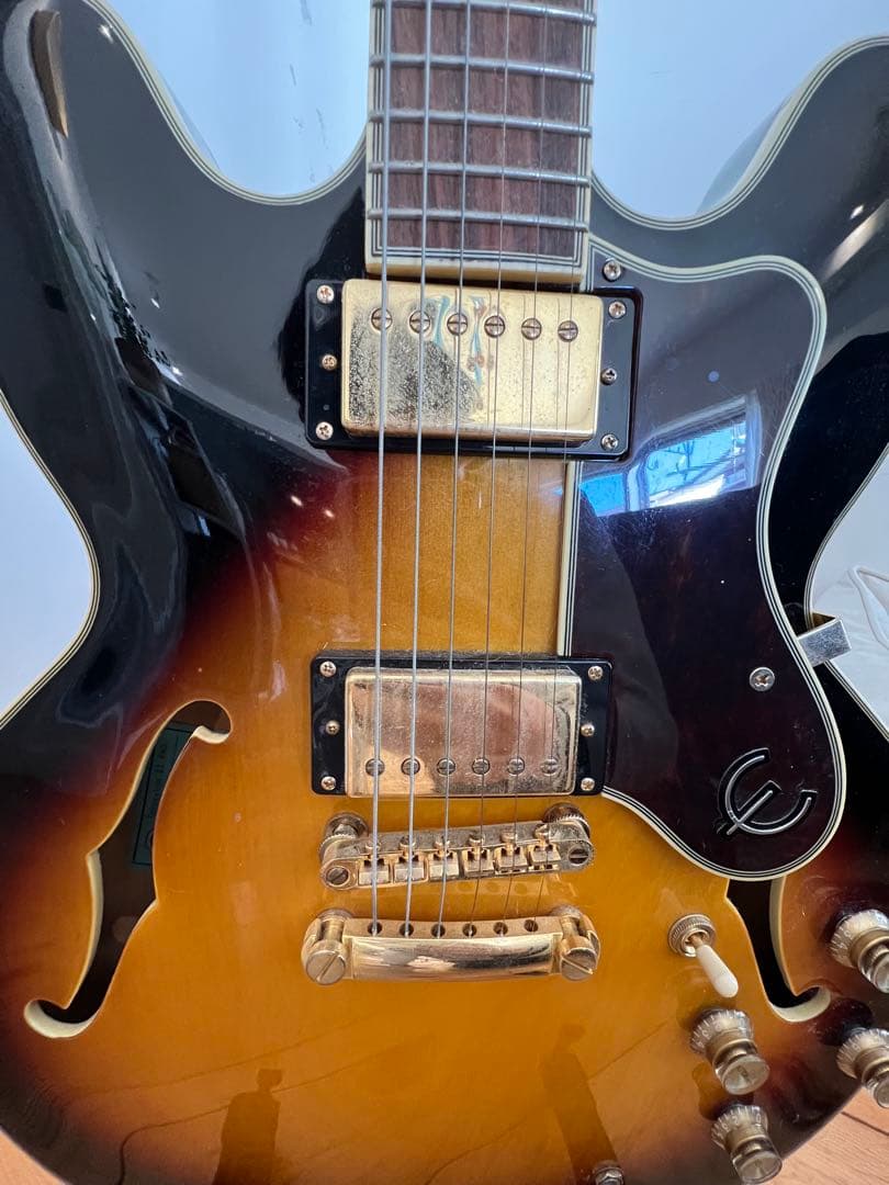 rururu　epiphone sheraton Ⅱ pro vs