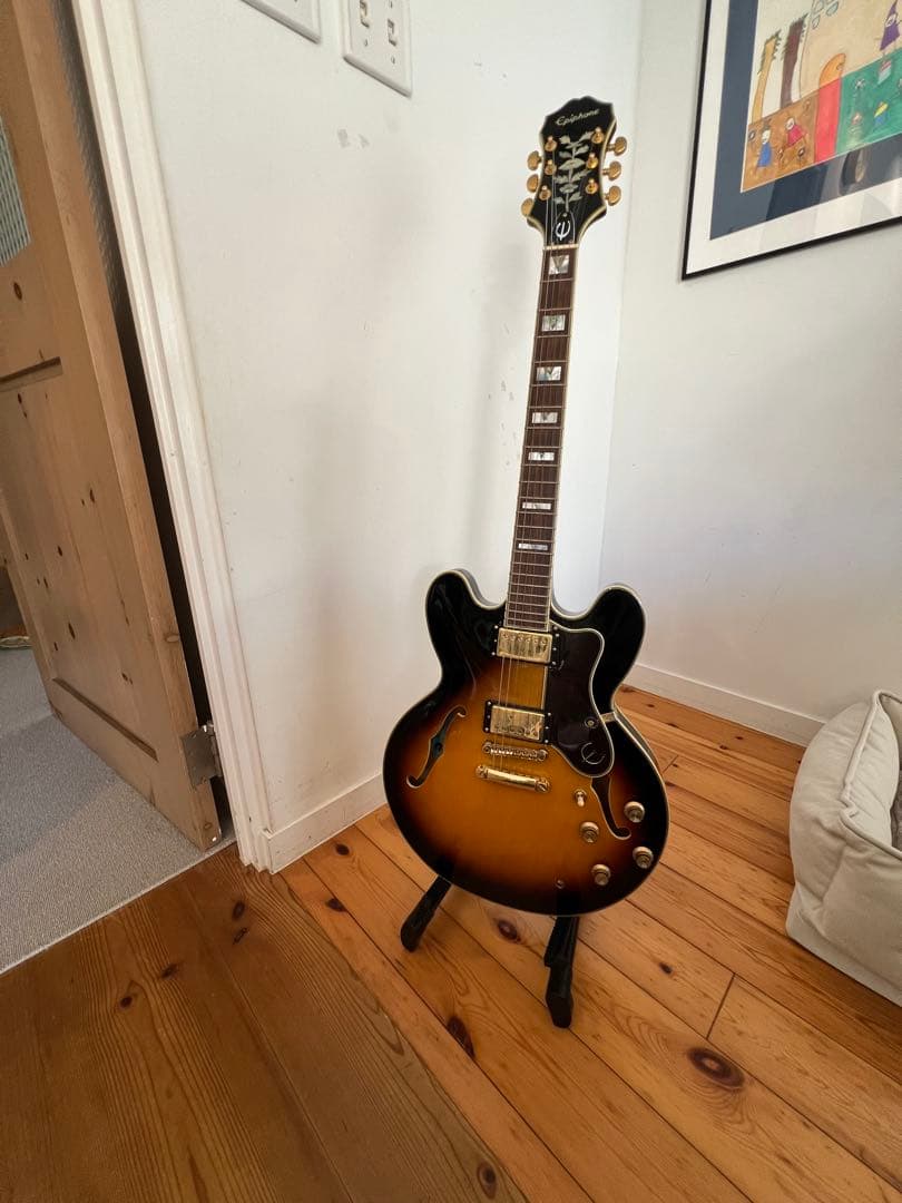 rururu　epiphone sheraton Ⅱ pro vs