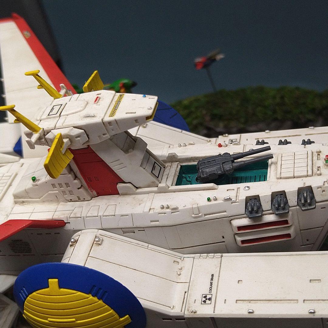 プラモデル EXモデル ホワイトベース 塗装済み完成品