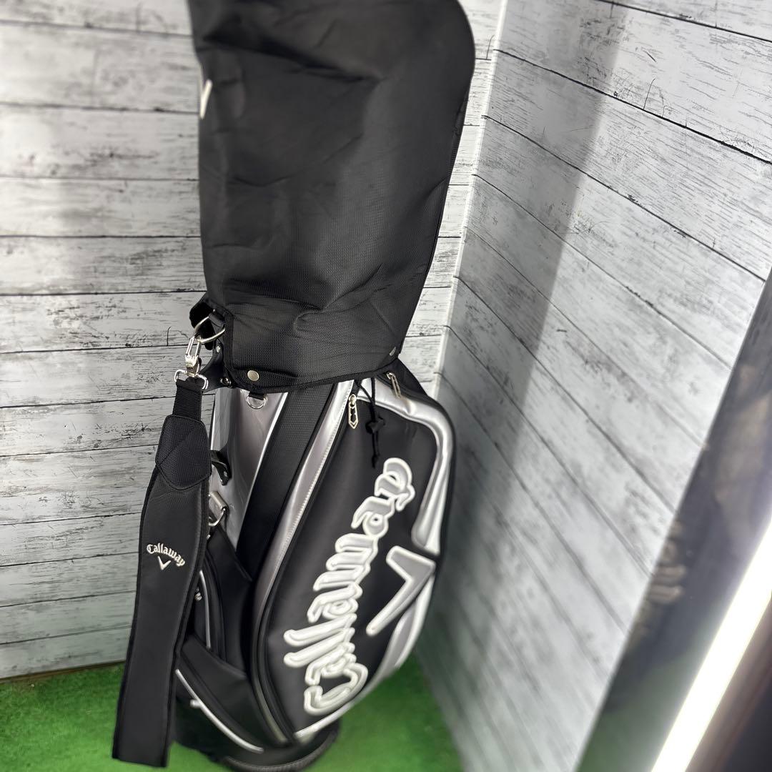 Callaway キャディバッグ 黒/シルバー