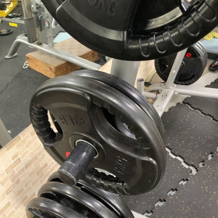 ラバープレート50mm  20kg  4枚