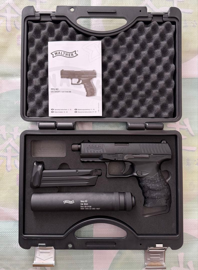 UMAREX ワルサー PPQ M2 NAVY DUTY KIT ガスガン
