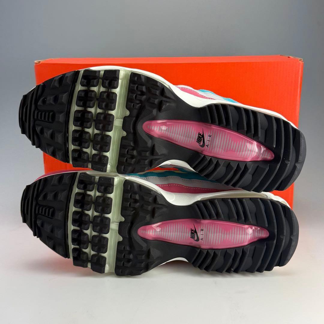 25.5cm ナイキ エアマックス95 ゴルフ \"ピオニー/ボルトティント”