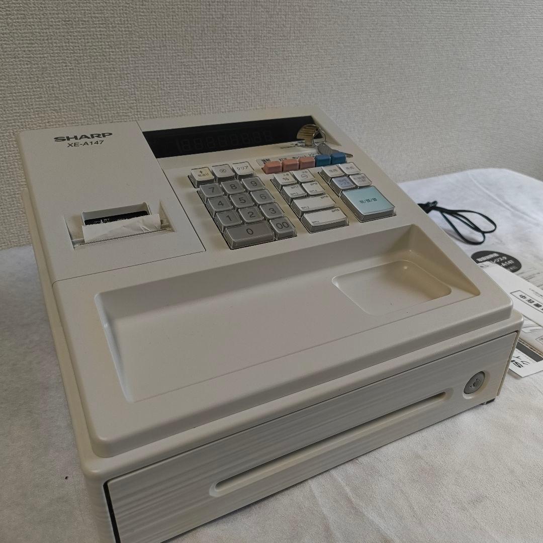 SHARP XE-A147 レジスター 本体