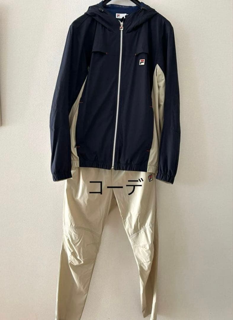 FILAテニス メンズ 未使用ロングパンツベージュM