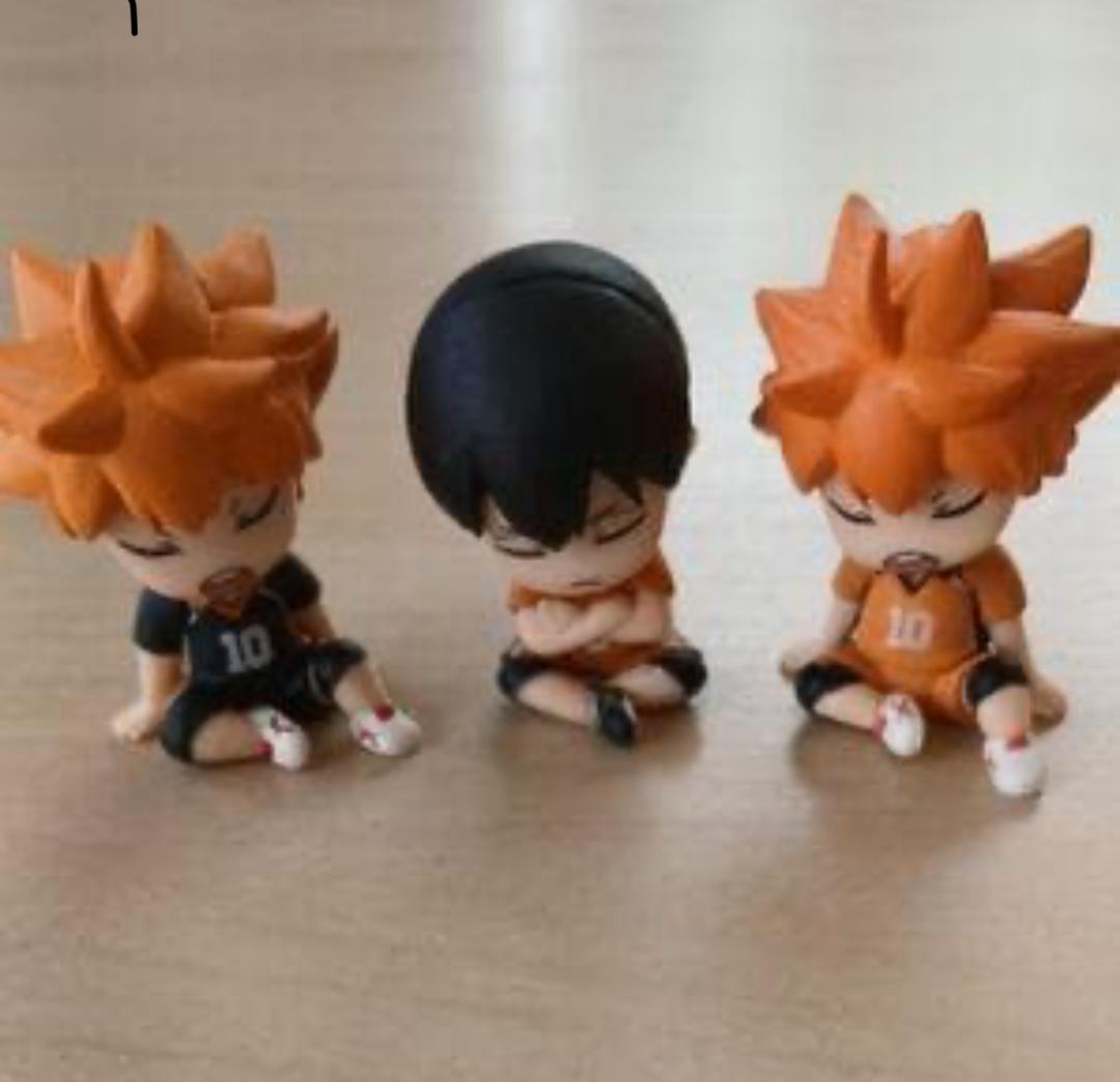 バレーボール選手フィギュア3体セット