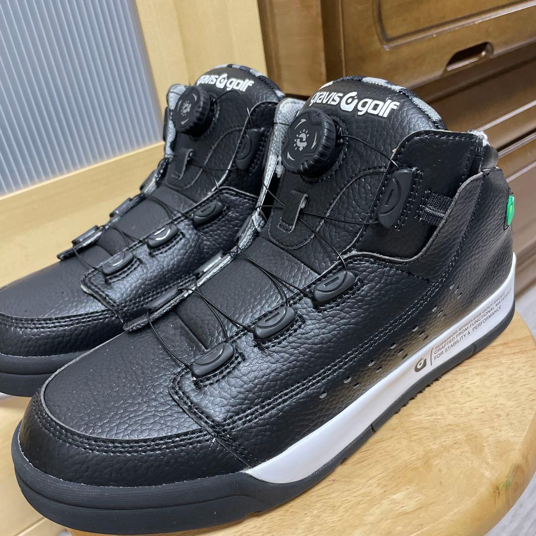 25cm　グラビス　ゴルフ　ダイアル ゴルフシューズ　定価26,400円