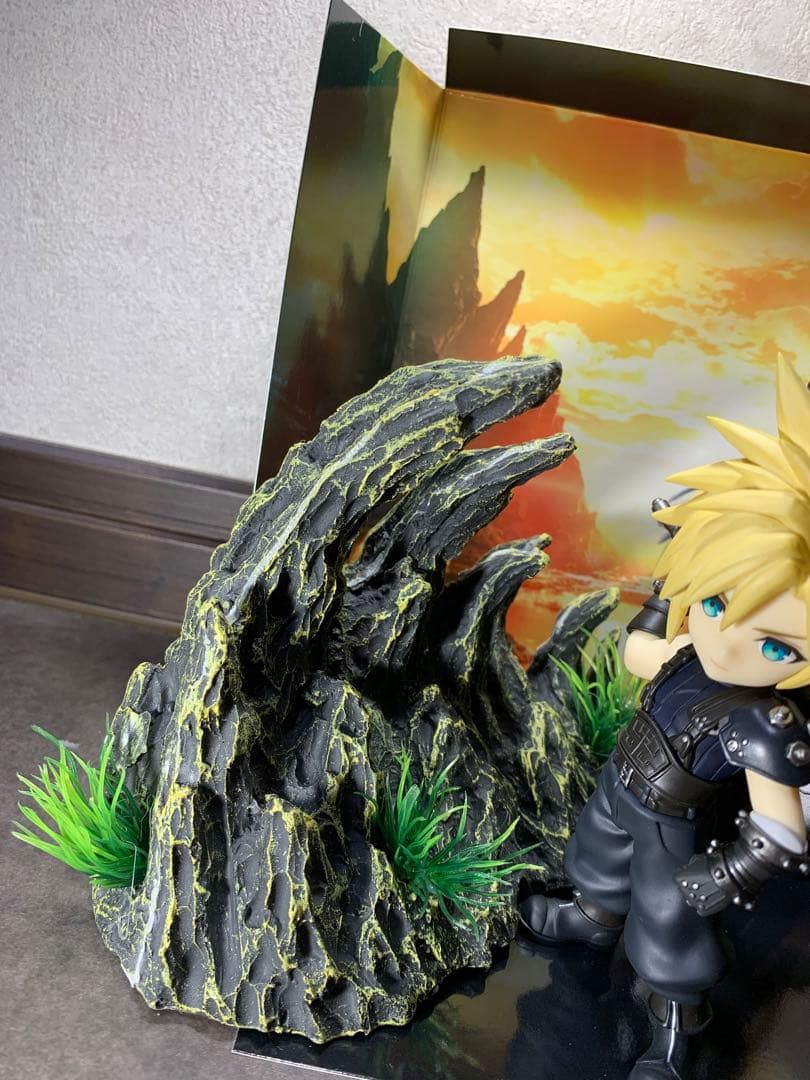 ファイナルファンタジーVII キービジュアル　ジオラマ　アドラブルアーツ