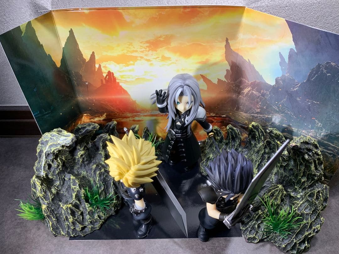 ファイナルファンタジーVII キービジュアル　ジオラマ　アドラブルアーツ