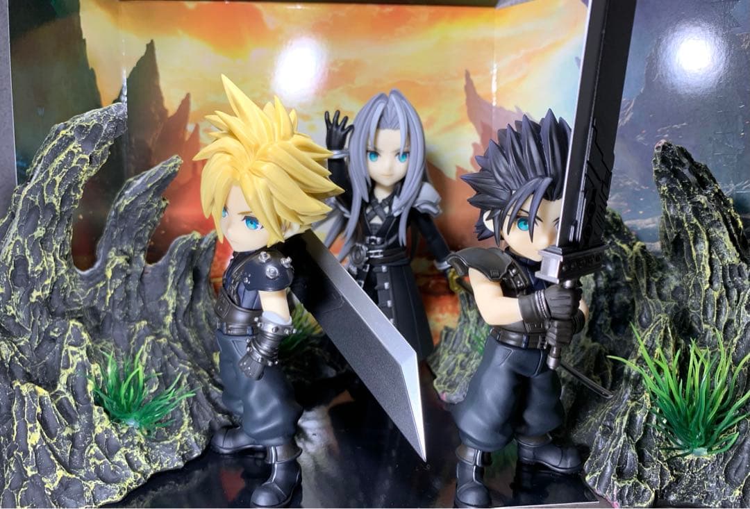 ファイナルファンタジーVII キービジュアル　ジオラマ　アドラブルアーツ