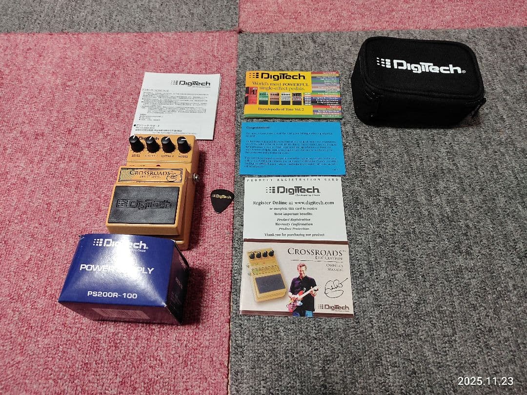 Eric Clapton Digitech 　クラプトン　エフェクター