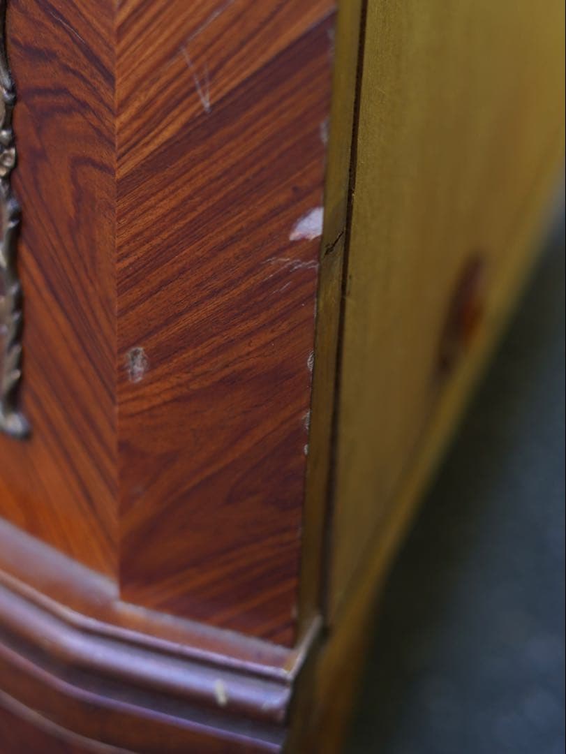 イタリア　\"MARINER\" 最高級マホガニーキャビネット