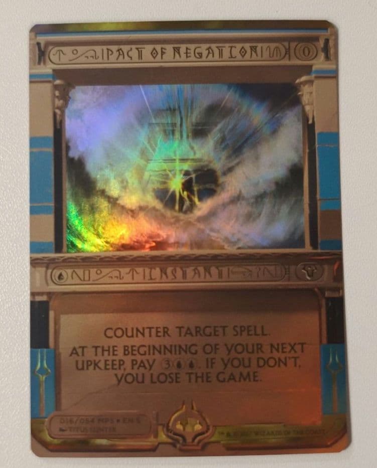 MTG MPS2 否定の契約/Pact of Negation