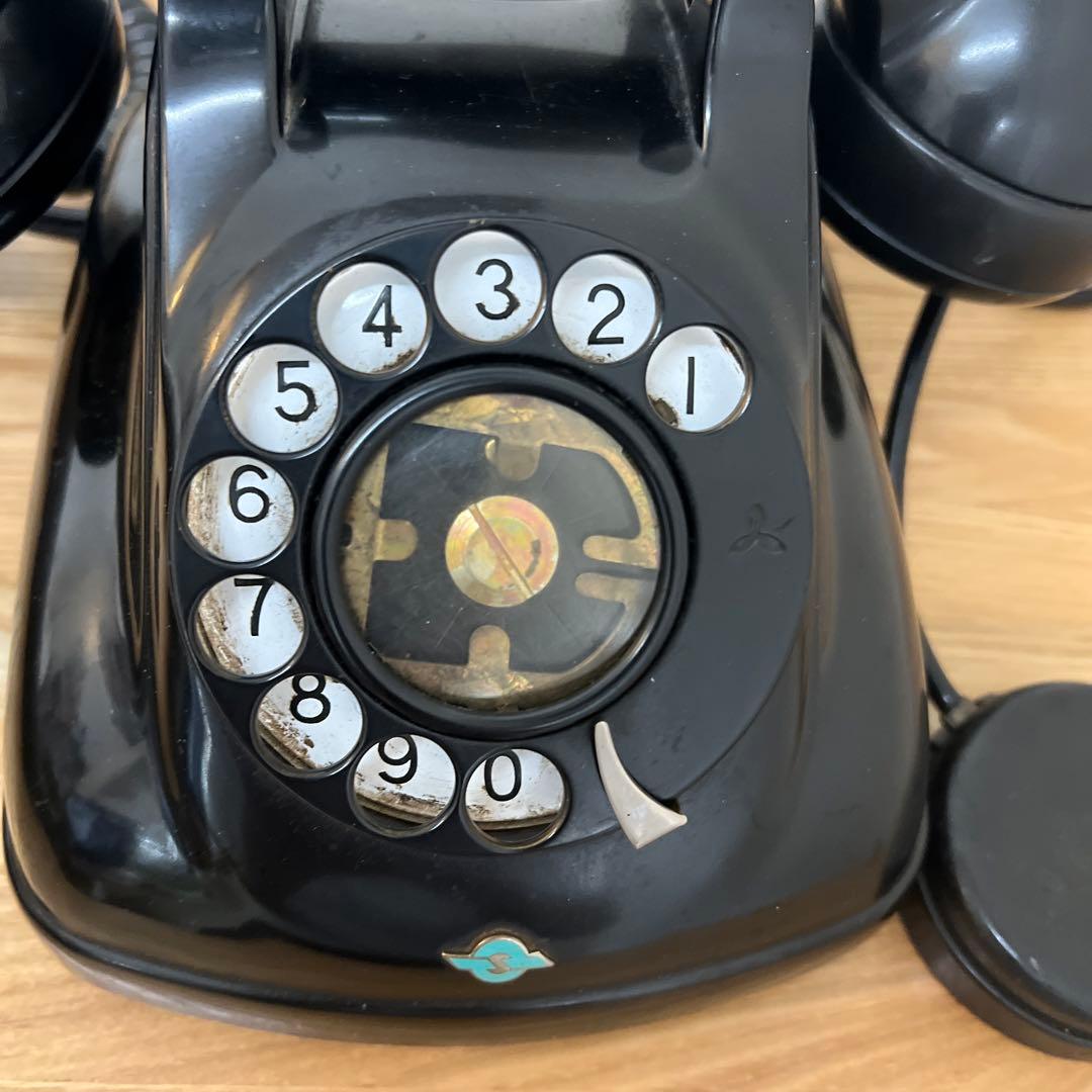アンティーク電話使用可能初期型回転の戻りが遅いのがプレミアです