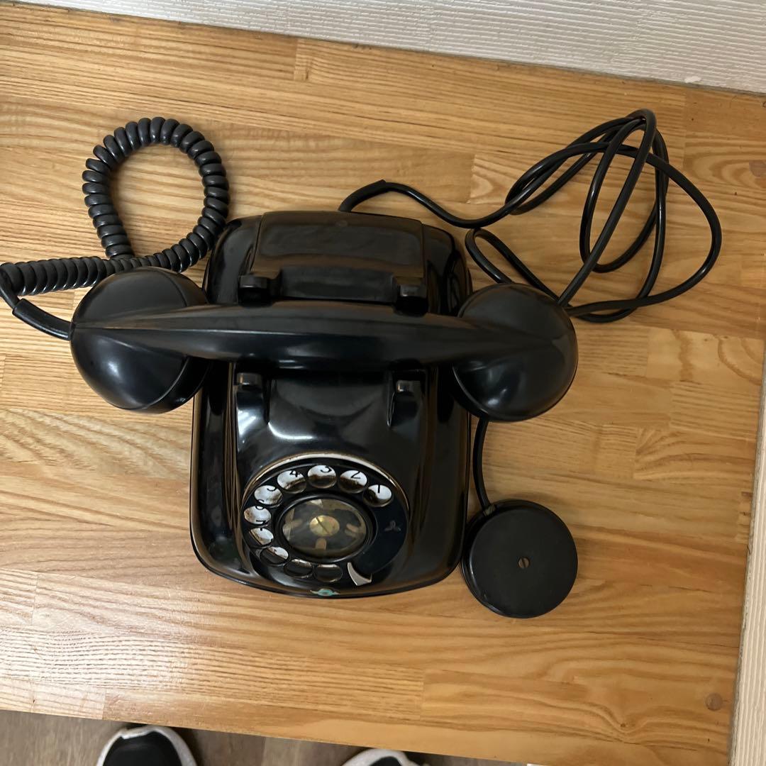 アンティーク電話使用可能初期型回転の戻りが遅いのがプレミアです