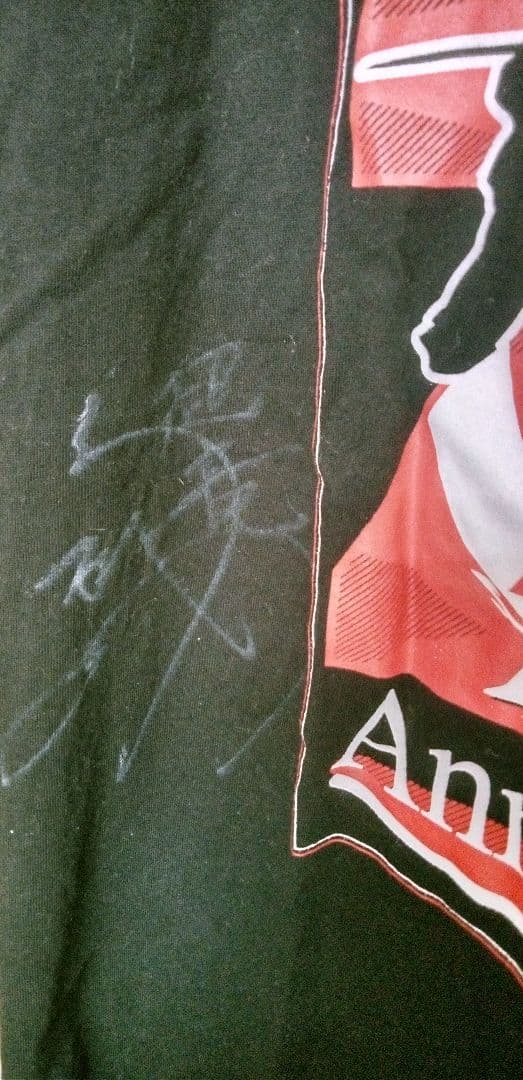 直筆サイン入り！大谷晋二郎 & 高岩竜一 デビュー25周年 記念Tシャツ！