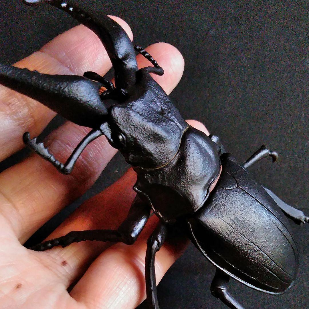 昆虫　フィギア　クワガタ　原寸大モデル