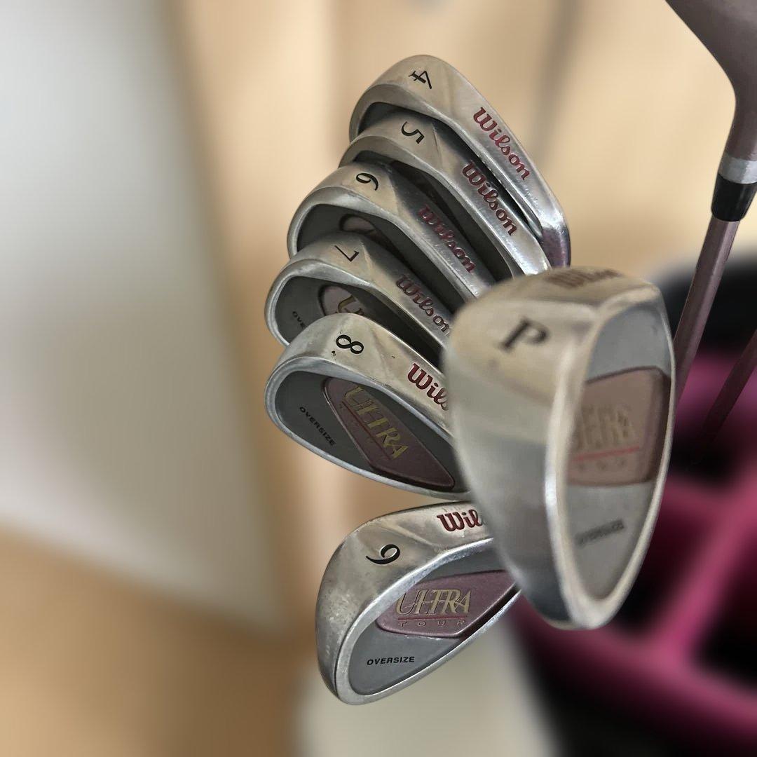 ゴルフクラブ　レディース 初心者　ウィルソン　ULTRATOUR 10本セット
