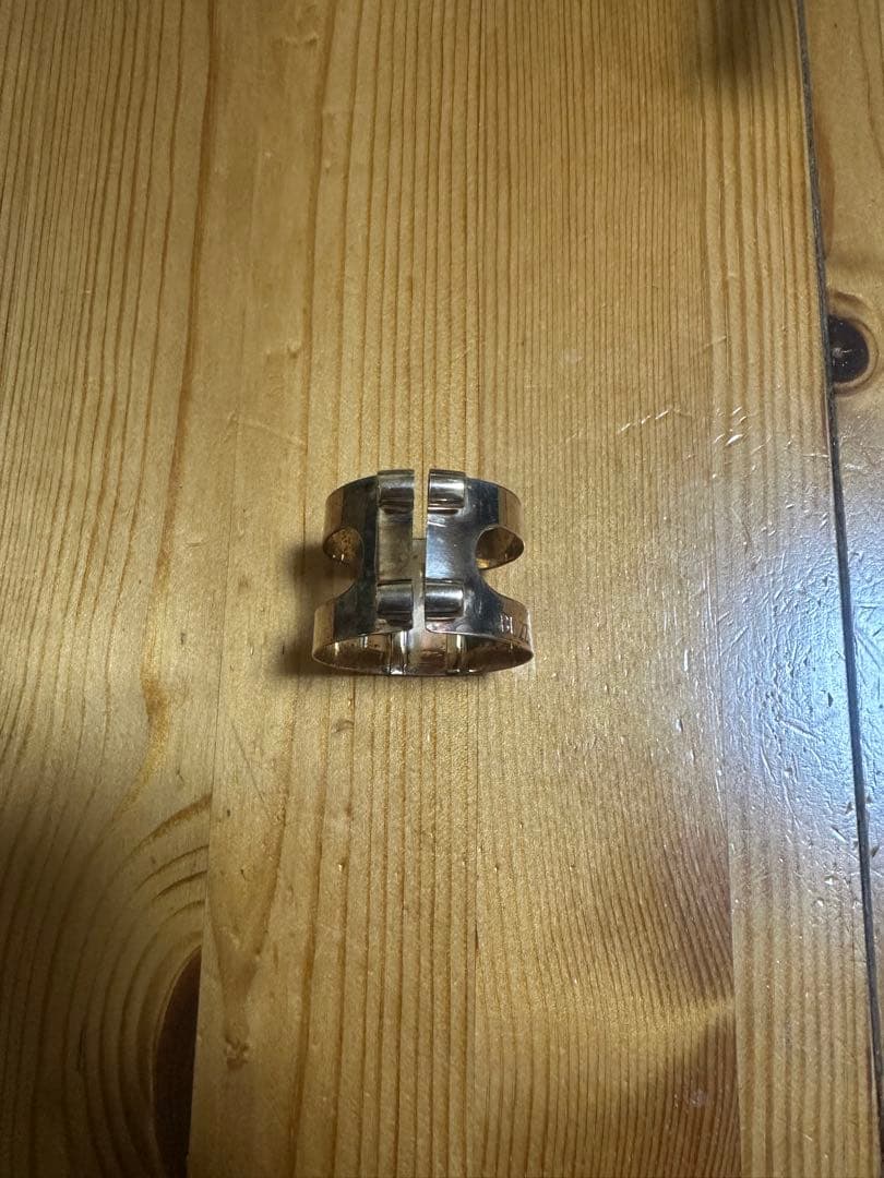 BUZZ バスクラリネットリガチャー ピンクゴールド