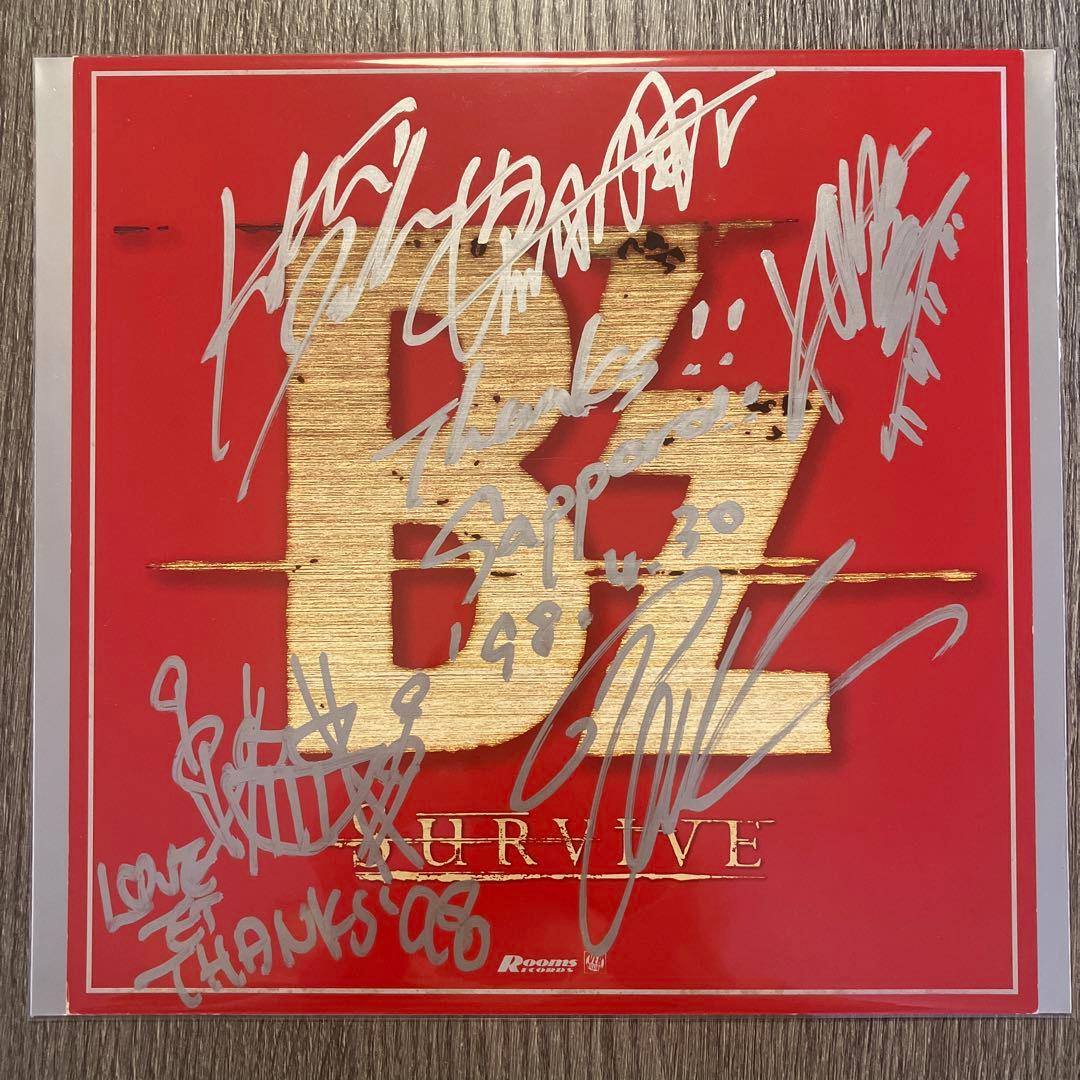 い*O様 B’z 直筆サイン色紙2枚＋90年代ツアー＆B’z Partyグッズま