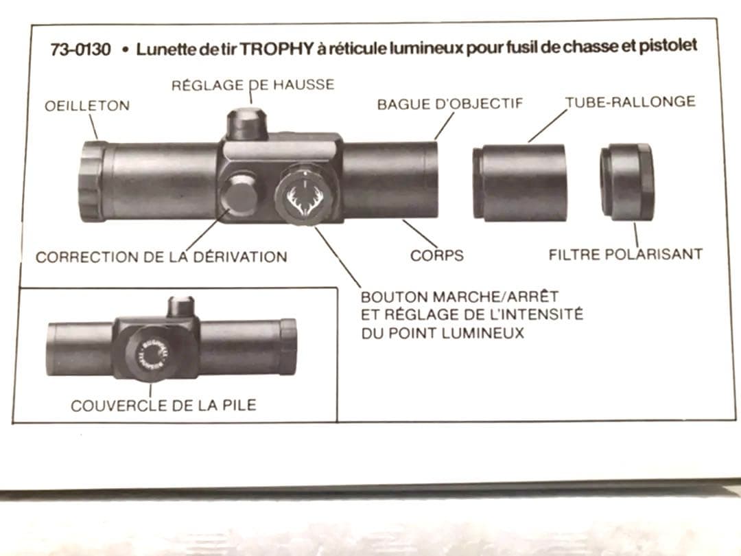 BUSHNELL TROPHY 1×23 ドッドサイト