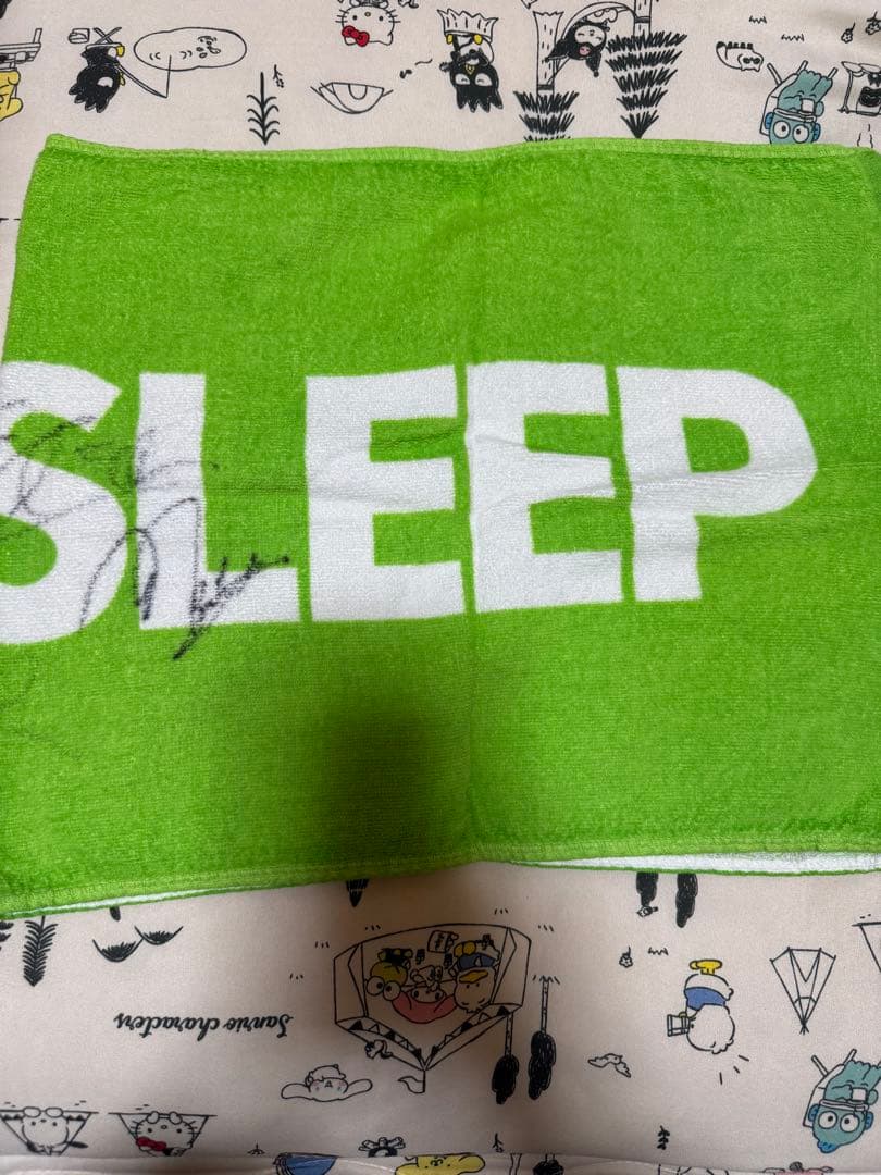 SHE'll SLEEP タオル サイン入り